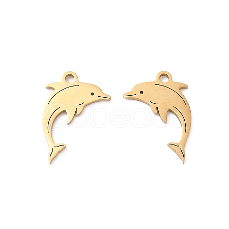 201 Stainless Steel Pendants STAS-I199-D03-G-1