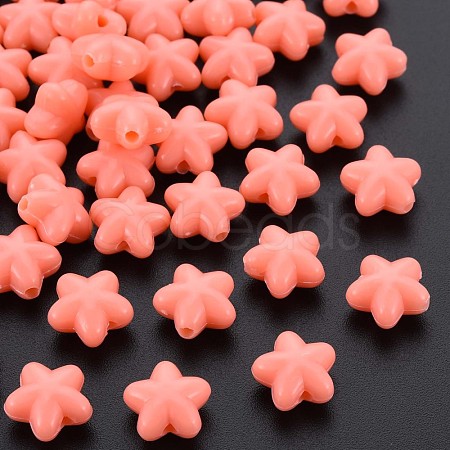 Opaque Acrylic Beads MACR-S373-26-A06-1