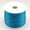 Nylon Thread, Rattail Satin Cord, Dodger Blue, 1.5mm, about 49.21 yards(45m)/roll