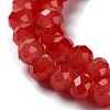 Baking Paint Imitation Jade Glass Bead Strands DGLA-A034-J4MM-A32-4