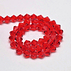 Transparent Glass Beads Strands EGLA-A039-T4mm-D14-2