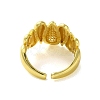 Brass with Cubic Zirconia Rings RJEW-B057-01G-02-3