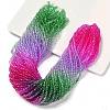 Transparent Painted Glass Beads Strands DGLA-A034-T3mm-A06-1