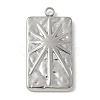 304 Stainless Steel Pendants STAS-L277-03A-P-1
