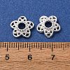 Tibetan Style Alloy Bead Caps LS-K0P34022-2