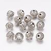Tibetan Style Alloy Lantern Beads X-TIBEB-M008-06AS-1
