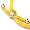 Nylon Cords Bracelet Makings Fit for Connector Charms AJEW-P116-01G-3