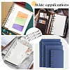 Iron Notebook 3-Ring Loose Leaf Book Binder Hinged Clamp FIND-WH20007-15F-P-5