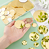 100Pcs 4 Styles Adhesive Acrylic Cabochons Sheets DIY-PH0022-93C-4