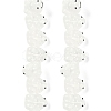 Transparent Glass Enamel Beads Strands GLAA-B021-05A-1