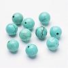 Natural Magnesite Beads G-P212-6mm-2
