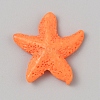 Ocean Theme Opaque Resin Cabochons RESI-WH0039-04I-1