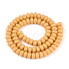 Opaque Solid Color Glass Beads Strands GLAA-ZX008-8mm-18Y-2
