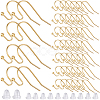 300Pcs Brass Earring Hooks KK-SP0001-35G-1