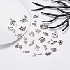 30Pcs 30 Styles Tibetan Style Alloy Pendants TIBEP-YW0001-29AS-5