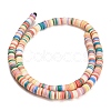 Handmade Polymer Clay Beads Strands PY-CBA21A8-01H-3