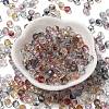 Transparent Colours Glass Round Beads SEED-F006-04A-01-2