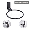 Metal Wall Mounted Bracket Planter Hook Flower Pot Ring For Indoors Balcony  Ring Holder Flower Planter AJEW-GA0001-86-4
