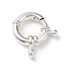 Eco-friendly Brass Spring Ring Clasps KK-D082-02S-C-1