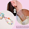 35Pcs 7 Colors Transparent Acrylic Beads MACR-YW0004-64-6