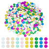 2000Pcs 10 Colors Ornament Accessories PVC-OC0001-14A-1