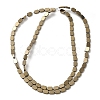 Electroplated Synthetic Non-Magnetic Hematite Beads Strands G-E610-A01-AB-2