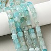 Natural Dragon Veins Agate Beads Strands G-G177-E05-05-5