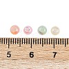 Mixed Color Imitation Cat Eye Glass Round Seed Beads SEED-NH0003-01A-06-4