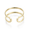 Brass Cuff Finger Rings RJEW-N030-003-NF-2