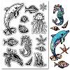 PVC Plastic Clear Stamps DIY-WH20051-006-1