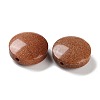 Synthetic Goldstone Beads G-G104-02B-2