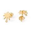 201 Stainless Steel Stud Earring Findings EJEW-A071-20G-2