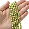 Eco-Friendly Grade A Glass Pearl Beads HY-J002-6mm-HX082-4