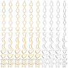 120Pcs 12 Styles 304 Stainless Steel Charms STAS-BBC0009-52-8