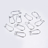 Tarnish Resistant 304 Stainless Steel Hoop Earrings STAS-L198-15B-P-1