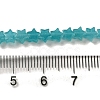 Dyed Natural Amazonite Beads Strands G-G085-B30-01-4