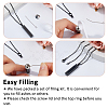 1Pc 304 Stainless Steel Cuboid Pendant Urn Ashes Necklaces NJEW-FH0001-35A-3