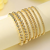 7Pcs CCB Round Beaded Stretch Bracelets WGF8C34-01-3