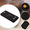 Microfiber Rings & Necklace & Earrings Display Stand ODIS-WH0002-85-4