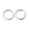 Rack Plating Brass Open Jump Rings KK-O139-18G-S-3