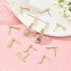 SHEGRACE Brass Stud Earring Findings XGRQ64065-855G-3