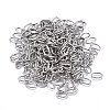 Tarnish Resistant 304 Stainless Steel Open Jump Rings STAS-F250-11P-S-1