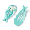 Baking Paint Iron Snap Hair Clips PHAR-B0002-27A-2