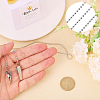 Iron Napkin Clip AJEW-CA00011-3