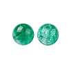 5 Colors Spray Painted & Baking Paint Crackle Glass Beads CCG-X0010-08-8mm-3