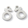 Non-Tarnish 304 Stainless Steel Charms STAS-G244-01D-2