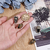 4Pcs 2 Colors Brass Beads KK-NB0003-98-3