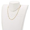 Natural Multicolor Tourmaline Pendant Necklaces NJEW-JN03340-5