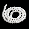 Opaque Solid Color Electroplate Glass Beads Strands GLAA-F029-P4mm-A15-2
