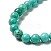 Dyed & Heated Natural Magnesite Beads Strands G-G924-01A-02-4